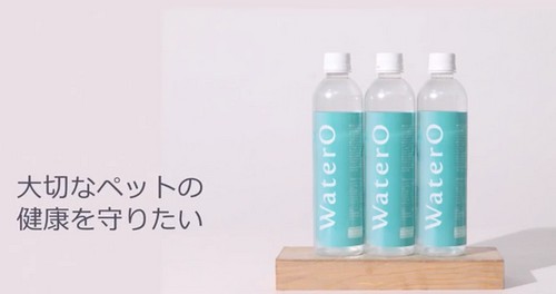 【酸素補給水（ウォテロ）】日本初！ペット専用酸素水
